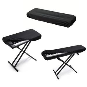 Copertura Antipolvere per Tastiera <span class=keywords><strong>Pianoforte</strong></span> a 61 Tasti con Cordoncino Elastico Resistente - Product Image 1