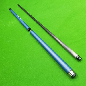 Queue de saut professionnelle Little Monster Break Bâton de billard en fibre de carbone à trois sections de 58 pouces avec pointe de 13mm pour les sports de piscine - Product Image 1