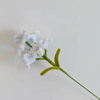 Bouquet de fleurs artificielles en peluche faites à la main, en chenille, à tige unique, pour mariage et Saint-Valentin