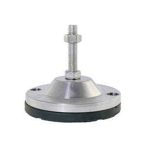 Heavy Duty cơ sở Dia D100 D120 M16 M20 M24 M30 leveler máy với chống trượt cao su pad điều chỉnh chân - Product Image 6