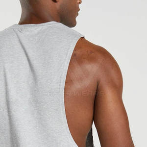 Camiseta sin mangas de gimnasio para hombre, nuevo estilo, informal, de secado rápido, ropa deportiva de talla grande, precio bajo para verano - Product Image 4