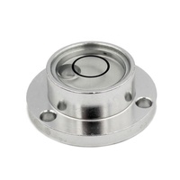 Niveau à bulle REALMAX à petite bride, diamètre 25,5 mm, 28 mm, 35 mm, niveau à bulle circulaire, niveau à bulle rond