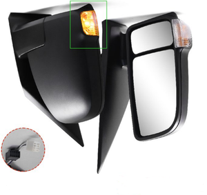 Espejo Retrovisor Lateral Derecho de Alta Calidad para Mercedes Sprinter 2019+, Brazo Corto, Cristal Grande, Eléctrico, con Calefacción, Intermitente, Negro - Product Image 3