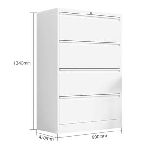 <span class=keywords><strong>Funky</strong></span> 4 ngăn kéo kim loại tủ tập tin với treo thư mục tập tin kim loại rộng ngăn kéo tủ tập tin Trung Quốc kim loại đồ nội thất văn phòng - Product Image 2