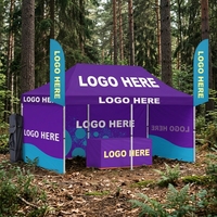 Tente Pop-Up Robuste, Imperméable et Ignifuge Quatre Saisons pour Mariages, Événements, Utilisation Commerciale en Extérieur, avec Logo Personnalisé