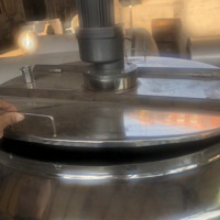 Cuve de maturation industrielle Huashang en acier inoxydable pour la production de crème glacée