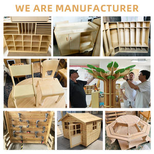 Muebles de Cuidado de Niños Muebles de guardería de madera para niños en edad preescolar para guardería y uso en <span class=keywords><strong>centros</strong></span> de aprendizaje temprano - Product Image 5