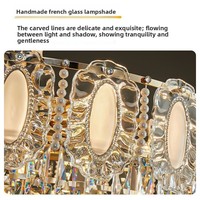 Nouveau Lustre Suspendu en Cristal de Luxe Italien 2026 pour Hôtel, Taille Moyenne, LED
