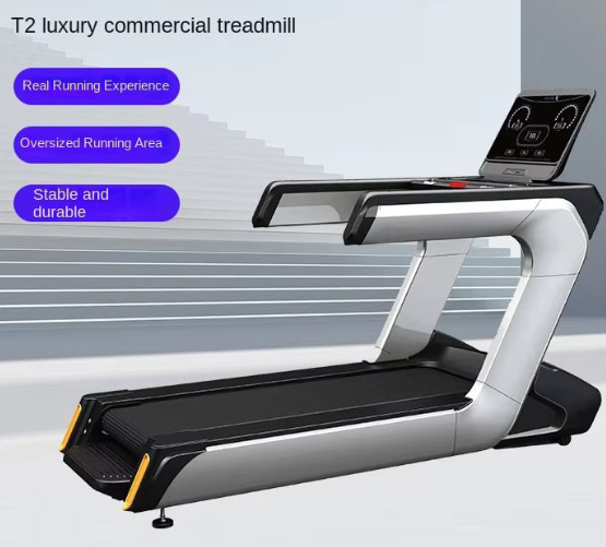 YX Luxury High-end Commercial Treadmill Machine With LED Screen of Gym Equipment Fitness
