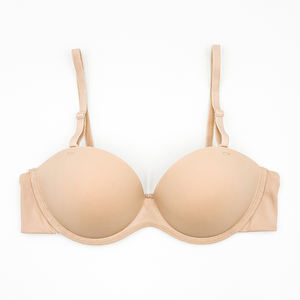 원활한 조정 가능한 스트랩 스폰지 브래지어 다시 폐쇄 섹시한 보이지 않는 브래지어 언더와이어 유방 리프트 재사용 가능한 푸시 업 브래지어 - Product Image 3