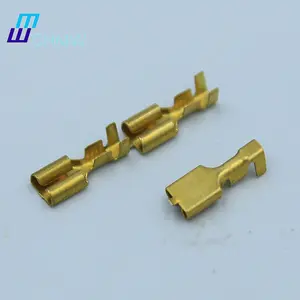 Automotive Wire Connectors female auto 250 6.3mm crimping wire crimp terminal connector DJ626-6.3A/B