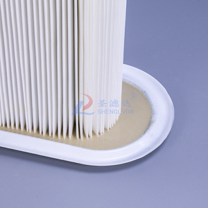 عنصر ترشيح لوحي وإطاري، فلتر لوحي مطوي، خراطيش فلتر لوحي لإزالة الغبار في ورش العمل وأجهزة تجميع الغبار الداخلية - Product Image 3