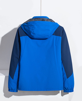 Veste unisexe 3-en-1 imperméable coupe-vent à capuche avec doublure polaire amovible pour la randonnée et le travail en extérieur, logo personnalisé