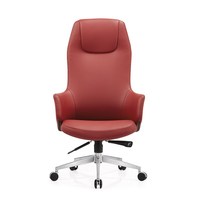 Nouvelle Chaise de Bureau Moderne en Cuir et Maille, Design Premium, Hauteur Réglable, Inclinable, Certifiée, avec Vérin à Gaz en Acier