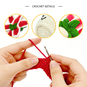 Muñeco de Ajo de Ganchillo Hecho a Mano KIVA, Adorno de Brócoli de Hilo Curativo, Regalo Creativo y Divertido - Product Image 4