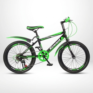 Vélo de montagne pour jeunes 18 20 22 24 26 pouces pour garçons, filles, adultes, sports de plein air, vélo de banlieue, 6 vitesses, double frein, garde-boue, VTT - Product Image 2