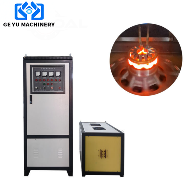 Reliable Electromagnetic Heater High Frequency Induction Heating Machine Adjustable 10-160KW Power IGBT Technology 380kg/minute