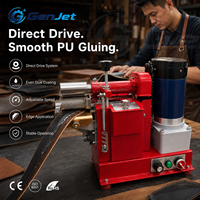 Máquina Automática de Recubrimiento de Pegamento Frío GenJet con Motor de Cobre Puro, Grosor Ajustable, Alta Productividad para Empaquetado de Bolsas
