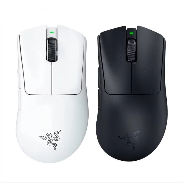 100% Original Razer DeathAdder V3 Pro Ultra Lightweight 63g Wireless Gaming Mouse 30K DPI Optical Sensor LED USB for PC Laptop