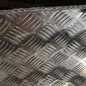 1060 3003 5052 5754 6061 יהלומי אלומיניום <span class=keywords><strong>Chequered</strong></span> מובלט בדוגמת אלומיניום צלחת - Product Image 4