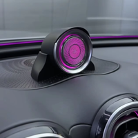 Haut-parleur central rotatif intelligent avec écran 64 couleurs et contrôle de l'éclairage d'ambiance pour Mercedes-Benz Classe C W206 (2022-2025)