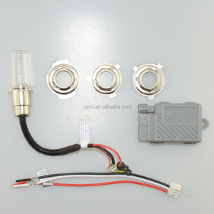 Dc 4300K 6000K 8000K 10000K xe máy HID Xenon chuyển đổi Kit động cơ đèn pha chấn lưu 12V 35W xe máy H6 HID Xenon Kit - Product Image 3