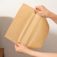 Papier sulfurisé double face, absorbant l'huile, résistant à l'huile, recyclable, de qualité alimentaire, pour plateaux de barbecue rectangulaires personnalisables
