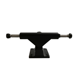 Camion à roulettes et skateboard noir, 4 pouces, pour ancienne école, modèle, sortie directe d'usine - Product Image 1