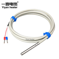 Sonde thermocouple de type K blindée flexible Yiyan Heater 1200C, acier inoxydable industriel, capteur de température haute température, longue flexibilité