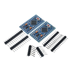 บอร์ดพัฒนาอิเล็กทรอนิกส์ New Pro Mini รุ่นปรับปรุง Atmega328P 3.3V/8M หรือ 5V/16M โมดูลบล็อกสร้างสรรค์อิเล็กทรอนิกส์ สำหรับสื่ออินเทอร์แอคทีฟ - Product Image 2