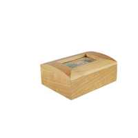 Bingkai Foto Shadow Box & Stand Kayu Maple Solid Buatan Tangan Kreatif Grosir, Dapat Disesuaikan dengan Foto, Dekorasi Rumah DSH-1004 Persegi Panjang