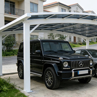 Cochera Metálica Resistente con Certificación CB, Apta para Jardín Residencial y Estacionamiento Comercial