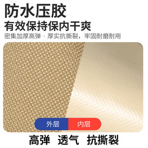 Lkhu Outdoor Camping Storage Bag 77L+ Waterproof Foldable <b>Backpack</b> With Detachable Handles For Travel And Picnic Use - Product Image 5