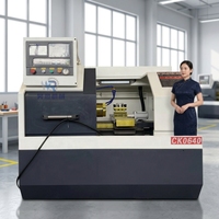 Tour CNC à lit incliné CK0640, mini-tour de précision pour le travail de petites pièces