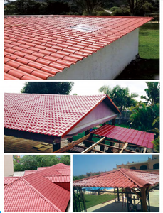 วัสดุมุง<span class=keywords><strong>หลังคา</strong></span>พลาสติกน้ำหนักเบา/<span class=keywords><strong>กระเบื้อง</strong></span><span class=keywords><strong>หลังคา</strong></span>พีวีซีแบบ ASA/แผ่น<span class=keywords><strong>หลังคา</strong></span>สไตล์สเปนแบบโคโลเนียล - Product Image 5