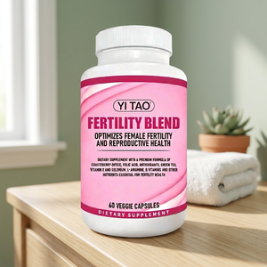 Capsules de soutien à la fertilité et à la santé reproductive féminine, complément alimentaire naturel de haute qualité à base d'acide folique, de vitamine E et de sélénium - Product Image 1