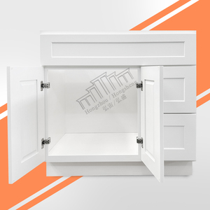 ตู้อ่างล้างหน้าสไตล์อเมริกันคลังสินค้า VSD3621R ห้องน้ำ36 "W x 34.5" H x 21 "D - Product Image 5