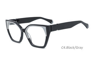 ED1001 Vente en gros de lunettes de vue carrées vintage, monture en plastique acétate pour lunettes - Product Image 6