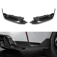 Revêtement de protection anti-éclats Stone Chip style MP en carbone sec pour lèvres de pare-chocs arrière, extensions latérales, ailerons, séparateurs et flaps pour BMW M4 G82