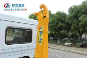 דונג פנג 6X4 20 טונות נדנדה זרוע אשפה משאית משמש להתגלגל מעלית וו אשפה מזבלה פסולת אוסף משאית - Product Image 5