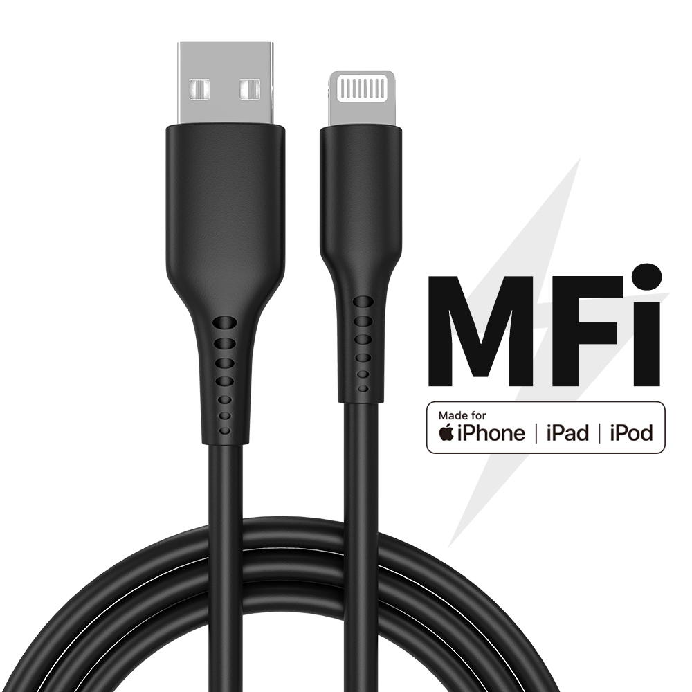 High Grade New Premium MFi Certified Fast Charger Usb to L Cable for iPhone 14/13/12/11 Pro Max/SE/XS/XR/8 Plus & More · image 1