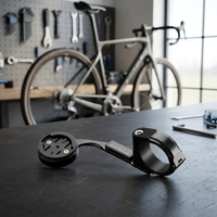 Dudukan Komputer Sepeda XBT-26 Alloy 6061, Penyangga Odometer Speedometer Stopwatch, Bracket Ekstensi Adaptor Garmin Edge