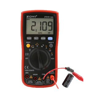 มัลติมิเตอร์แบบดิจิตอล ZT219 เครื่องวัดช่วงการวัดอัตโนมัติสูงแบบ RMS สี่หลักแบบฟูลฟังก์ชั่น - Product Image 1