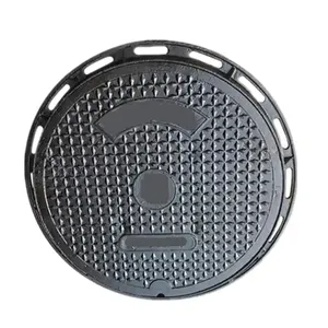 EN124 Ductile cast iron square/circular selokan manhole cover and lantai drain grate