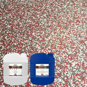 Anti-Slip Flake Chips Epoxy Resin Floor Coating for Concrete Floor