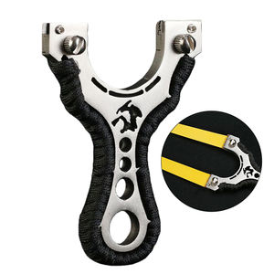 Tirachinas de Aluminio Aeronáutico de Alta Precisión, Tirachinas de Aleación Potente con Apuntador Láser para Caza al Aire Libre para Adultos - Product Image 1