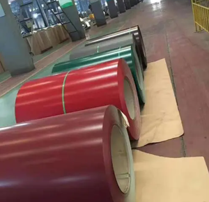 Plaque en acier revêtue de couleur polyuréthane CGCC plaque en acier revêtue de couleur bleu blanc - Product Image 6