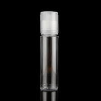Botella cuentagotas de plástico PET 5ml 10ml 15ml 20ml 30ml 50ml 60ml 80ml 100mL 120ml Botella cuentagotas exprimible para líquido de jugo de aceite