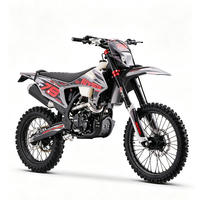 Moto Tout-Terrain Enduro 300CC YBS300 4 Temps Refroidi à Eau pour Adultes Course Enduro Dur TURRUT