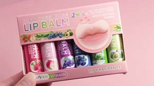 <span class=keywords><strong>Baume</strong></span> à lèvres aromatisé aux fruits, coffret cadeau de 6 pièces, brillant à lèvres, teinte hydratante pour les lèvres, huile, gloss transparent, vegan, repulpeur de lèvres, gel minéral - Product Image 6